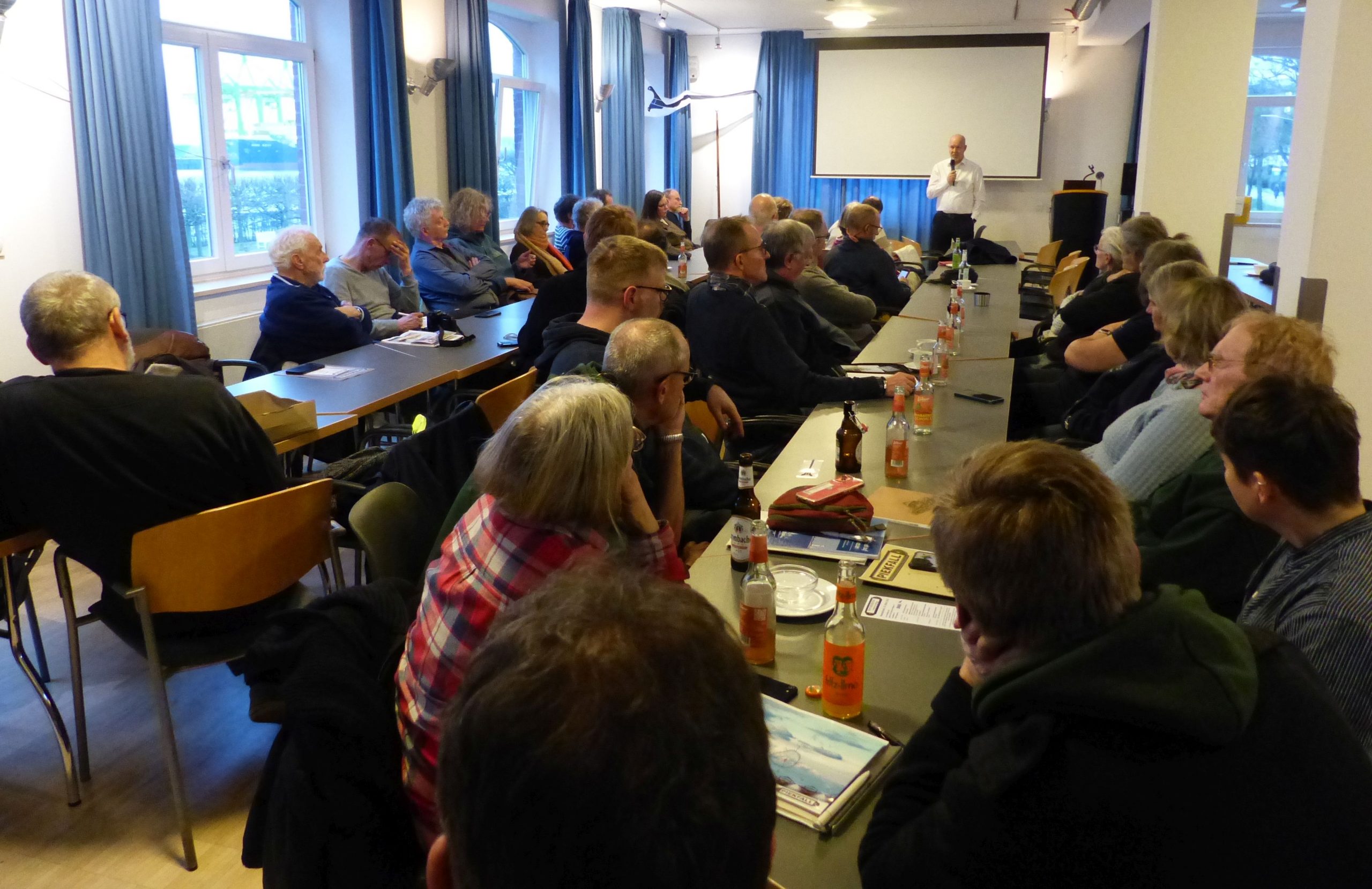 Referat von Jan-Matthias Westerman zur Gründung der Stiftung Maritimes Erbe